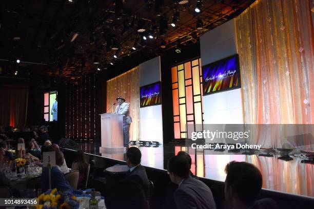 Cedric the Entertainer attends the 18th Annual Harold and Carole Pump Foundation Gala at The Beverly Hilton Hotel on August 10, 2018 in Beverly...