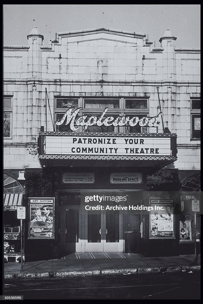 MAPLEWOOD MOVIE THEATER, CIRCA 1953