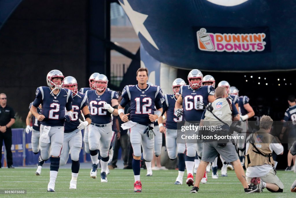 NFL: AUG 09 Preseason - Redskins at Patriots