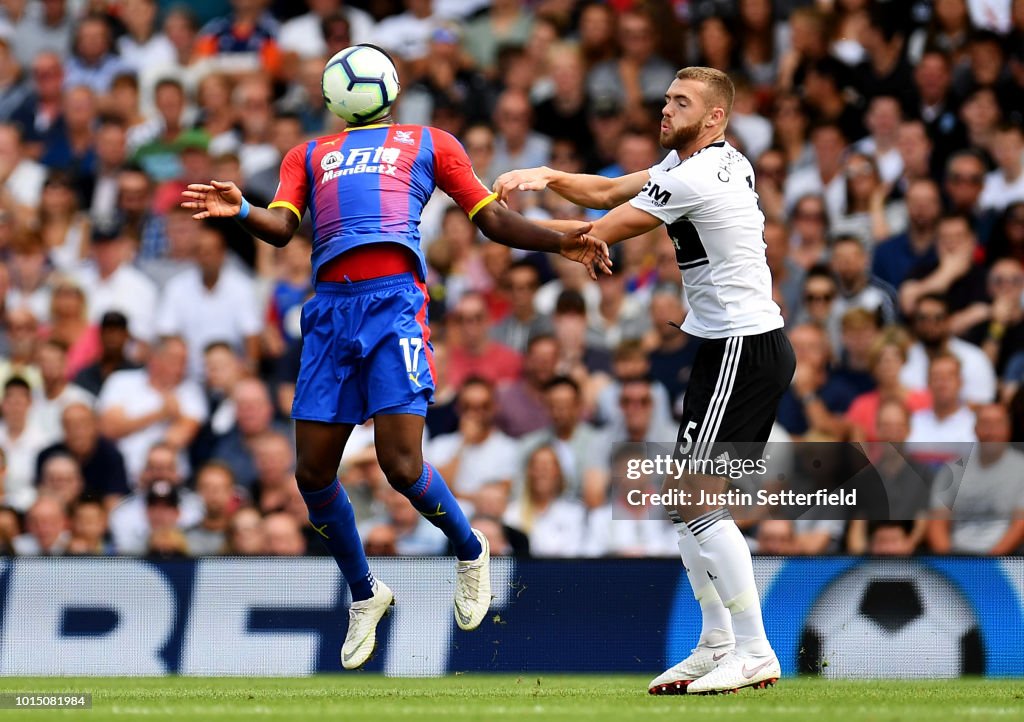 Fulham FC v Crystal Palace - Premier League