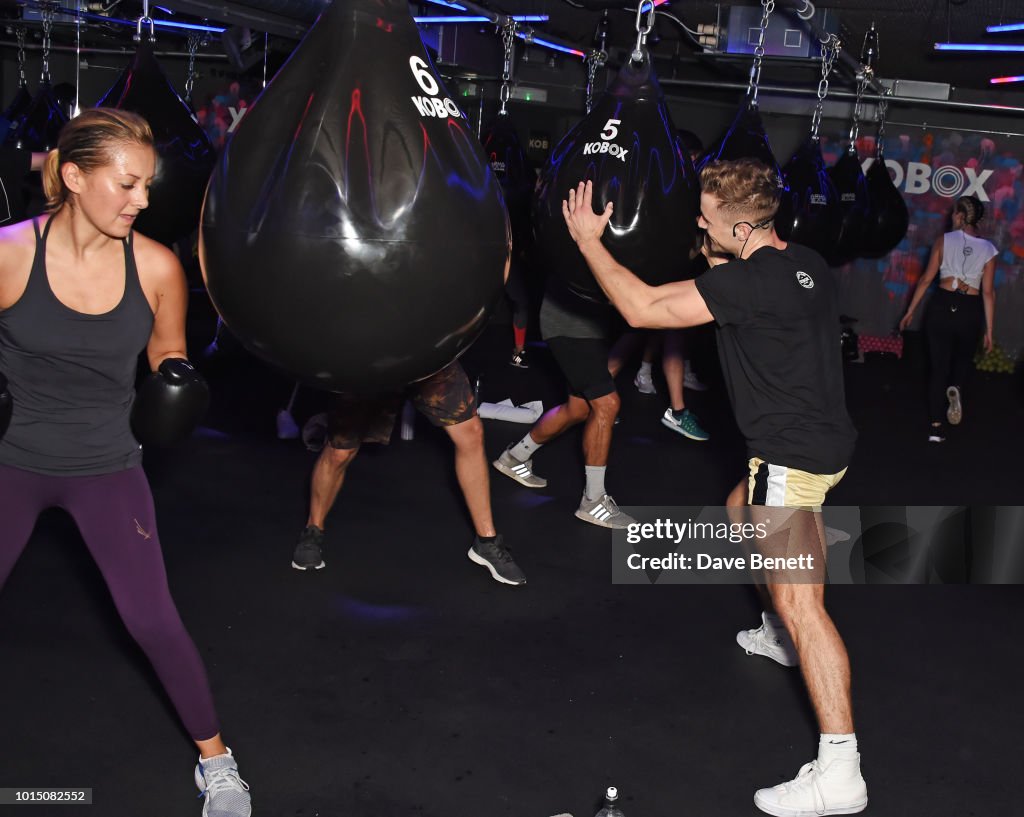 Ashley Roberts & Doug Fordyce Co-Host Charity KOBOX Class In Aid Of Rainbow Railroad