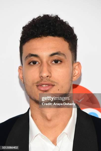 Kyle Kuzma attends the 18th Annual Harold and Carole Pump Foundation Gala at The Beverly Hilton Hotel on August 10, 2018 in Beverly Hills, California.