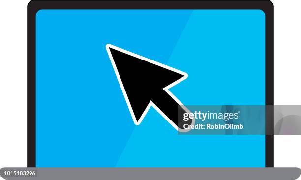 Laptop Mouse Cursor Vector Mouse Cursor Vector Photos and Premium High Res Pictures - Getty Images