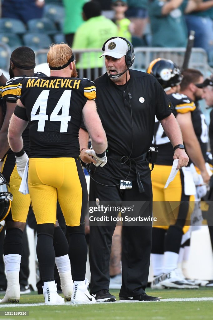 NFL: AUG 09 Preseason - Steelers at Eagles