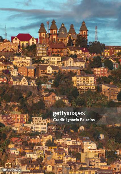 antananarivo and palace of justice, madagascar - antananarivo 個照片及圖片檔