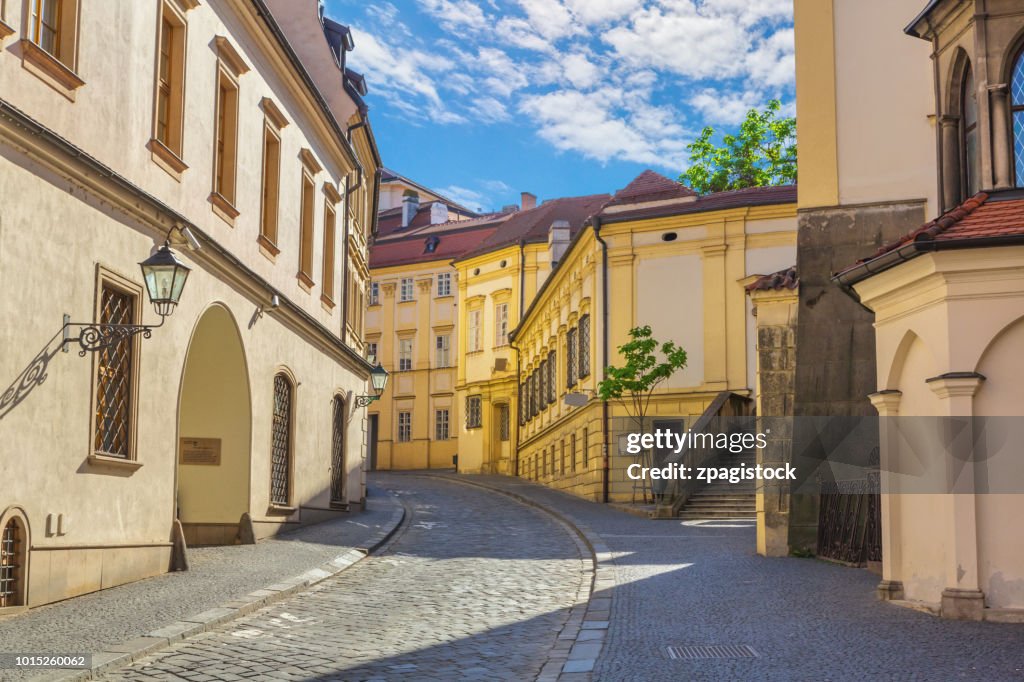 The old town in Brno, Czech Republic