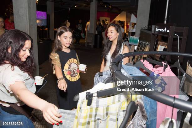 Sky Katz attends Backstage Creations Celebrity Retreat At Teen Choice 2018 - Day 1 at The Forum on August 11, 2018 in Inglewood, California.