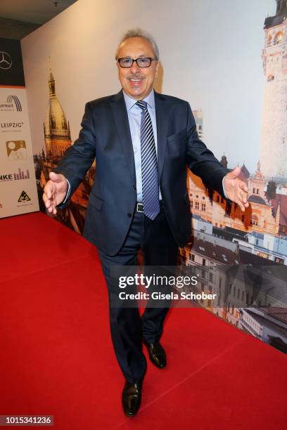 Wolfgang Stumph during the 11th GRK Golf Charity Masters reception on August 11, 2018 at The Westin Hotel in Leipzig, Germany.