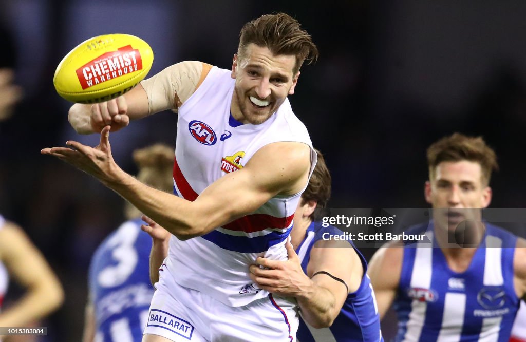 AFL Rd 21 - North Melbourne v Western Bulldogs