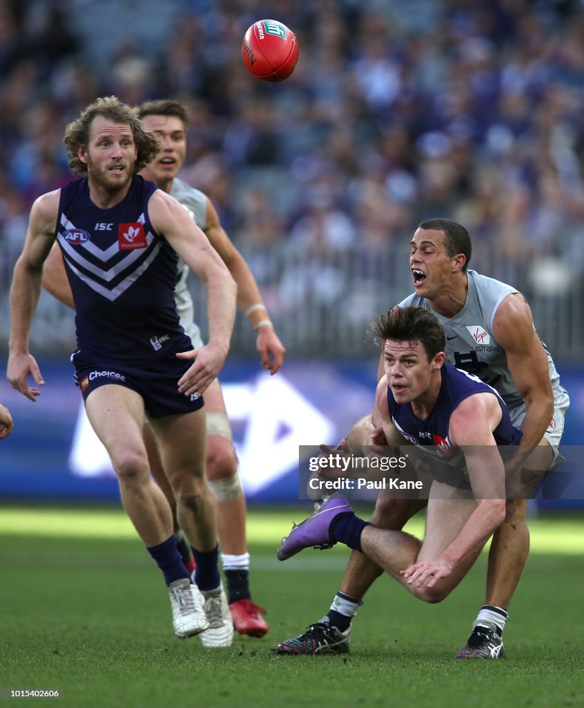 AFL Rd 21 - Fremantle v Carlton