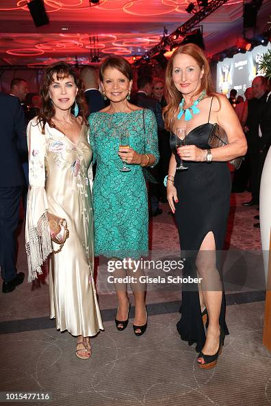 Anja Kruse, Uschi Glas and Birgitt Wolff during the 11th GRK Golf