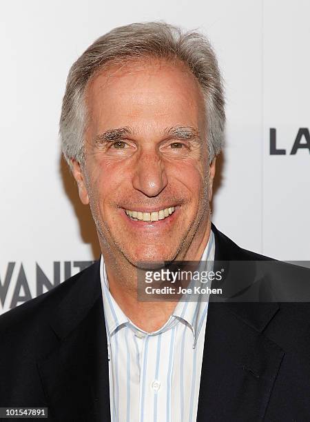Actor Henry Winkler arrives at the USA Network and Vanity Fair "Royal Pains" Season Two kick off event at Lacoste Fifth Avenue Boutique on June 1,...