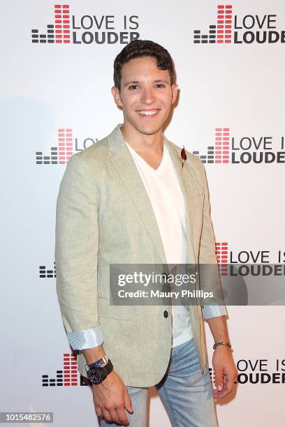 Caleb J. Spivak attends Chaz Dean Summer Party 2018 Benefiting Love is Louder on August 11, 2018 in Los Angeles, California.