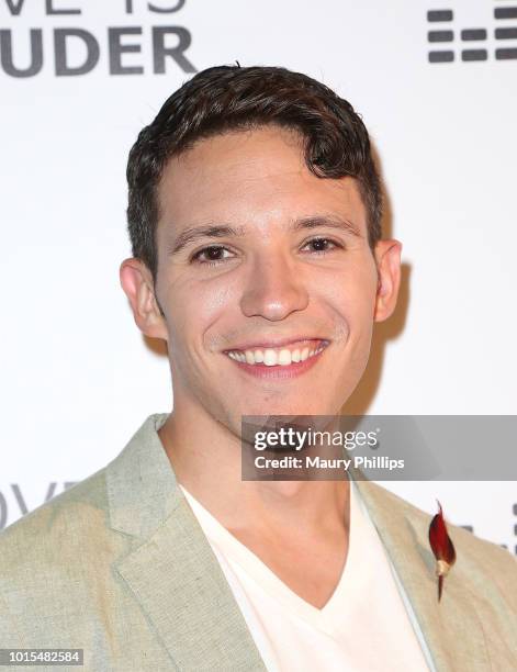 Caleb J. Spivak attends Chaz Dean Summer Party 2018 Benefiting Love is Louder on August 11, 2018 in Los Angeles, California.
