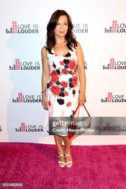 Ming-Na Wen attends Chaz Dean Summer Party 2018 Benefiting Love is Louder on August 11, 2018 in Los Angeles, California.