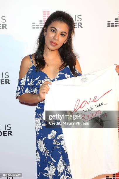 Chrissie Fit attends Chaz Dean Summer Party 2018 Benefiting Love is Louder on August 11, 2018 in Los Angeles, California.