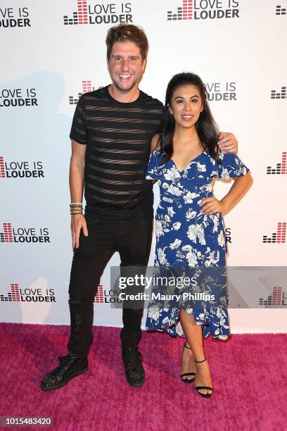 Courtney Knowles and Chrissie Fit attend Chaz Dean Summer Party 2018 Benefiting Love is Louder on August 11, 2018 in Los Angeles, California.