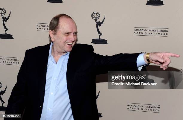 Actor Bob Newhart arrives at the Academy of Television's "Bob Newhart Celebrates 50 Years in Show Business" at the Leonard H. Goldenson Theatre on...
