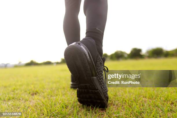 824 Mans Feet Walking And Close Up Stock Photos, High-Res Pictures, and ...