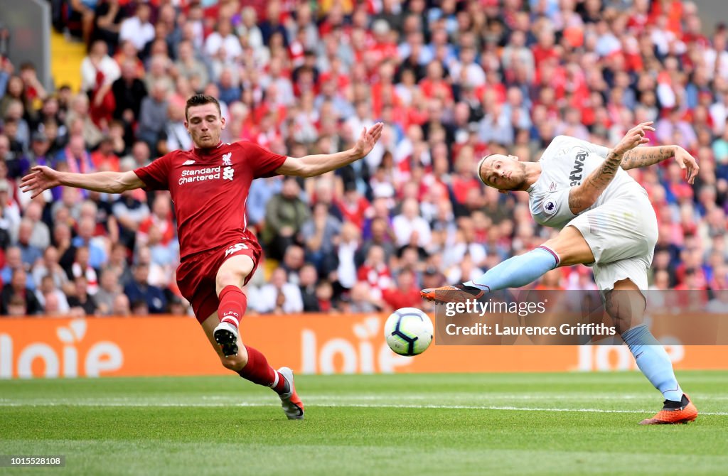 Liverpool FC v West Ham United - Premier League