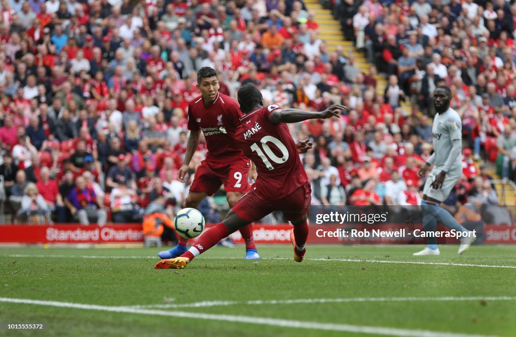 Liverpool FC v West Ham United - Premier League