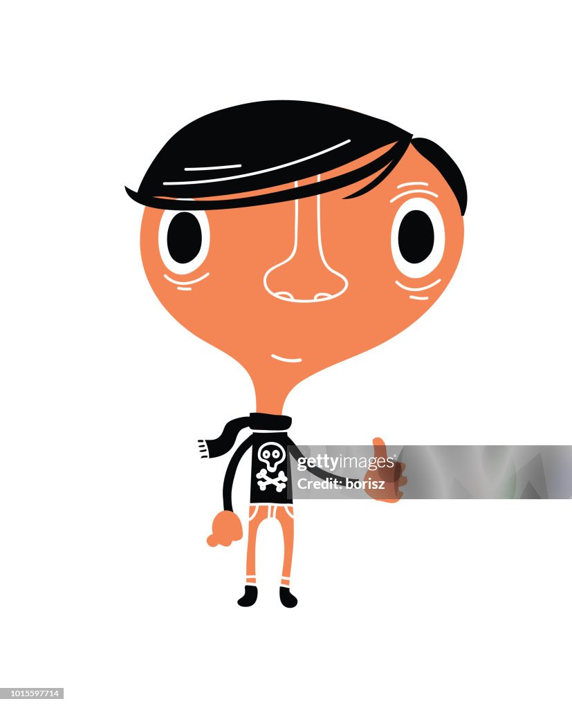 Emo Character High-Res Vector Graphic - Getty Images