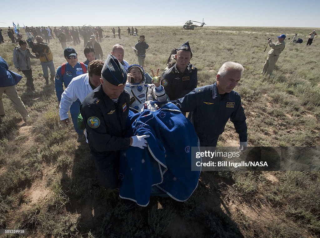 Soyuz Capsule Landing