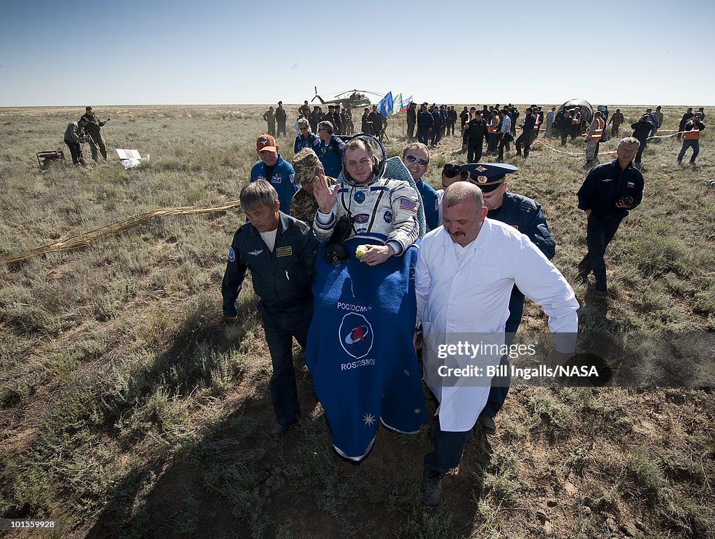 Soyuz Capsule Landing