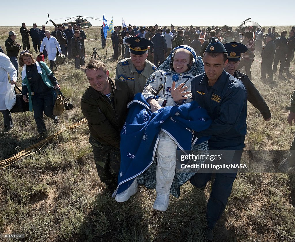 Soyuz Capsule Landing