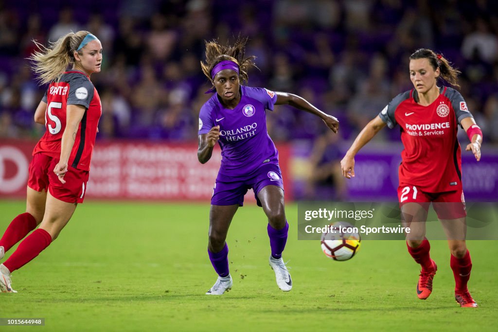 SOCCER: AUG 11 NWSL - Portland Thorns at Orlando Pride