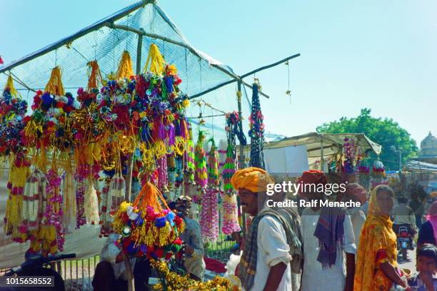assecoire for diwali festival- rajasthan millennium fairytale journey. jaipur, india. - jaipur diwali stock pictures, royalty-free photos & images