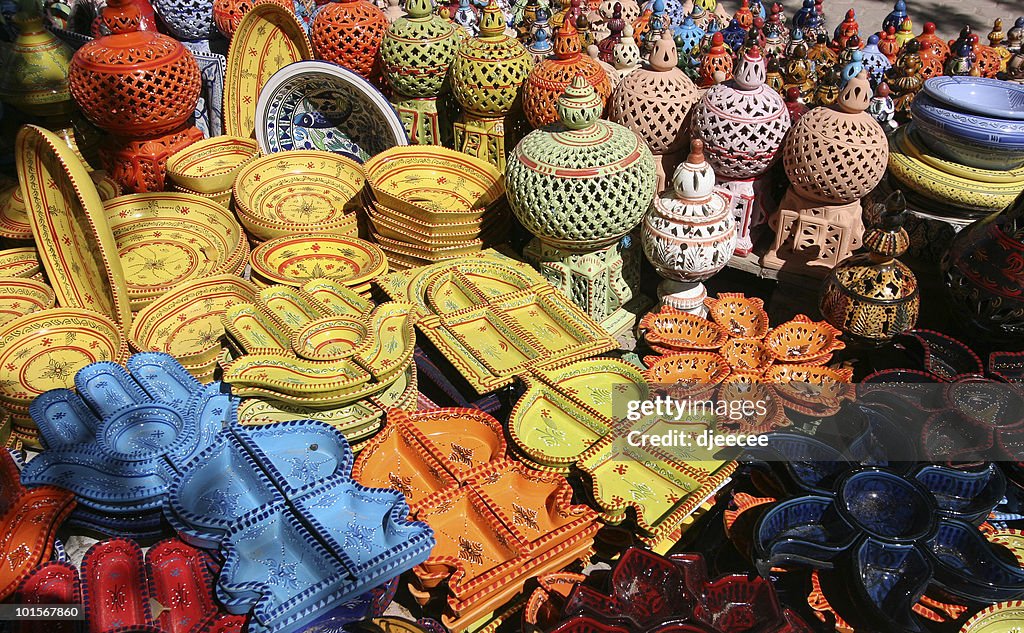 Houmt souk pottery, Djerba Tunisia #1