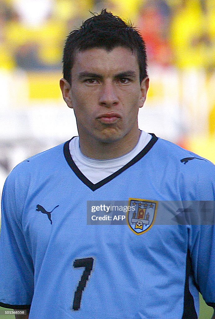 Uruguay's national football team player