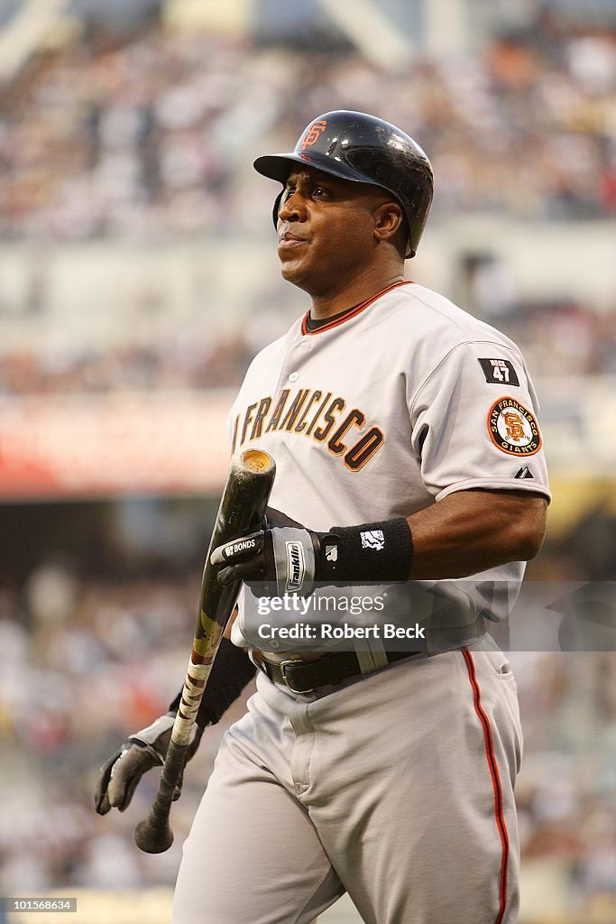 San Francisco Giants Barry Bonds...