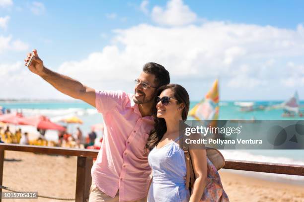 capturing moments on porto de galinhas beach in tamandaré, pernambuco, brazil - tourism in brazil stock pictures, royalty-free photos & images