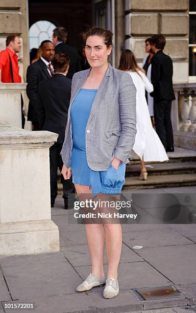 Rebecca Guiness attends the Maison Martin Margiela '20' Exhibition at Somerset House on June 2, 2010 in London, England.