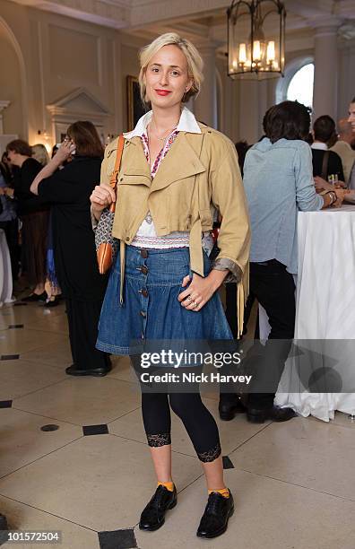 Elisabeth von Thurn und Taxis attends the Maison Martin Margiela '20' Exhibition at Somerset House on June 2, 2010 in London, England.