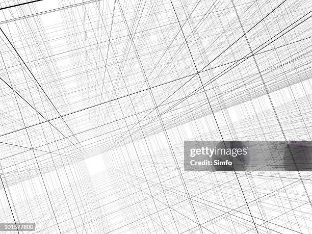 wire background - architecture sketch stock pictures, royalty-free photos & images