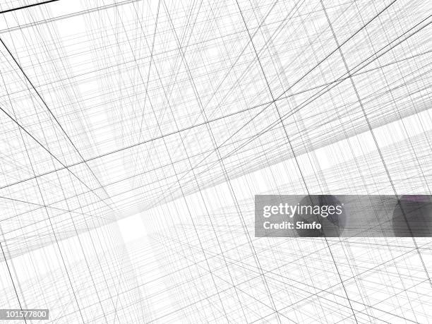 wire background - perspective drawing stock pictures, royalty-free photos & images