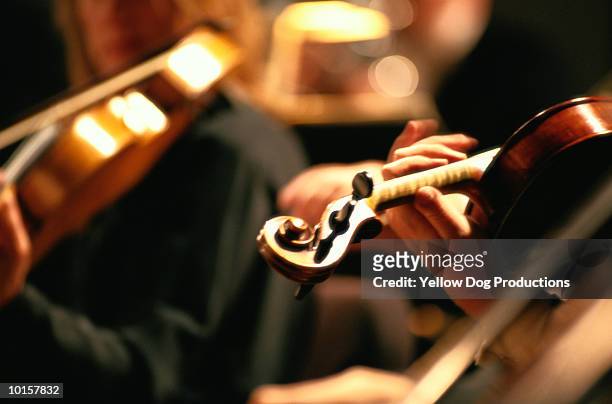 orchestra - symphony stockfoto's en -beelden