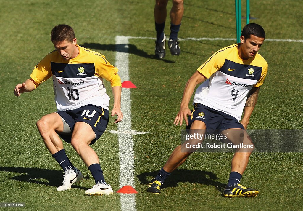 Socceroos Training Session