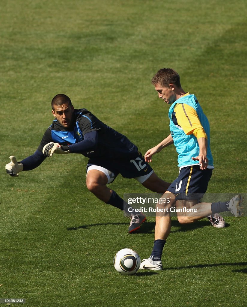 Socceroos Training Session