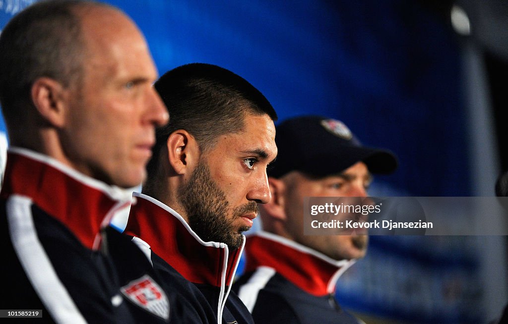 USA Training & Press Conference - 2010 FIFA World Cup