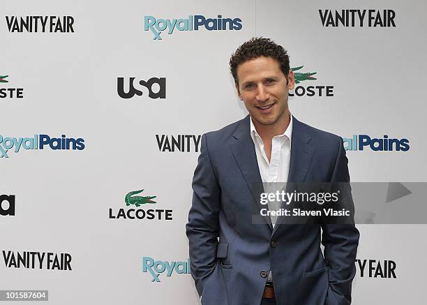 Actor Mark Feuerstein of USA Network's "Royal Pains" attends the "Royal Pains Summer Shirt Exchange" benefitting "Doctors Without Borders" in Greeley...