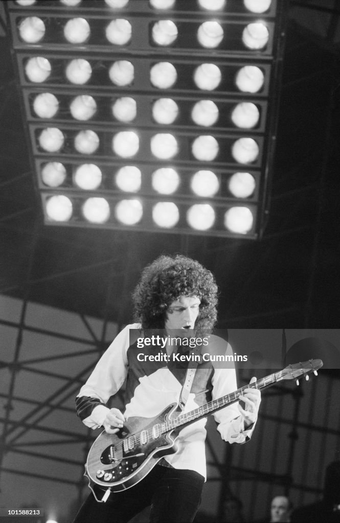 Queen On Stage In Manchester