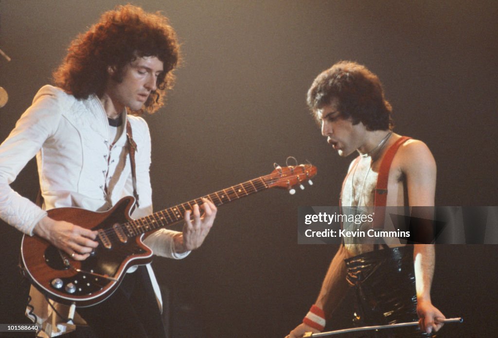 Queen On Stage In Manchester