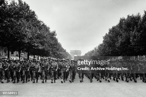 AMERICAN TROOPS, FRANCE, AUGUST 29, 1944