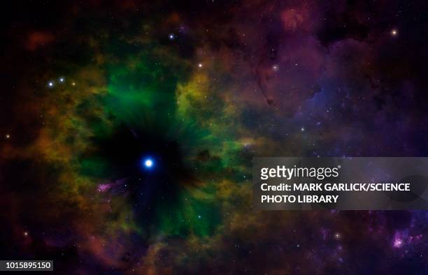 bildbanksillustrationer, clip art samt tecknat material och ikoner med planetary nebula, illustration - nebula