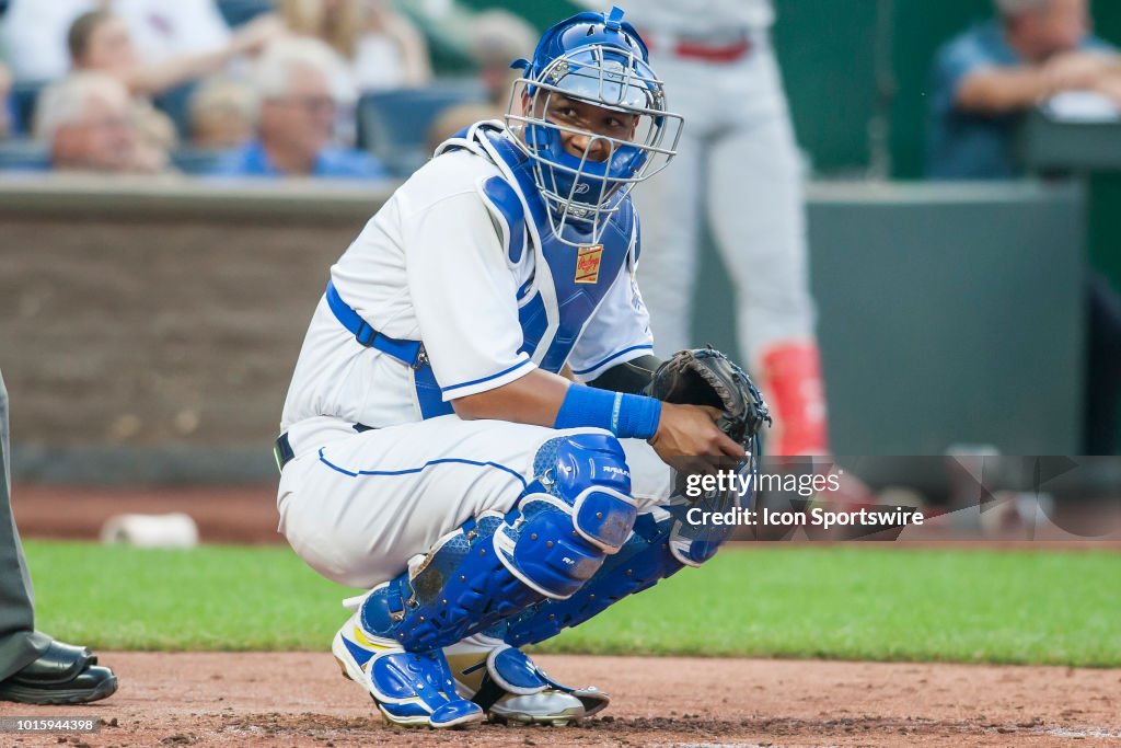 MLB: AUG 10 Cardinals at Royals