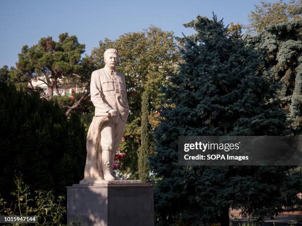 Statue of Stalin seen in Gori. For the whole world, Joseph Vissarionovich Stalin who was ruling the Soviet Union from 1941 - 1953 is a dictator. In...